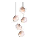 Lumina Jellyfish Pendant Light — Nordic Glass Ceiling Lamp for Modern Interiors