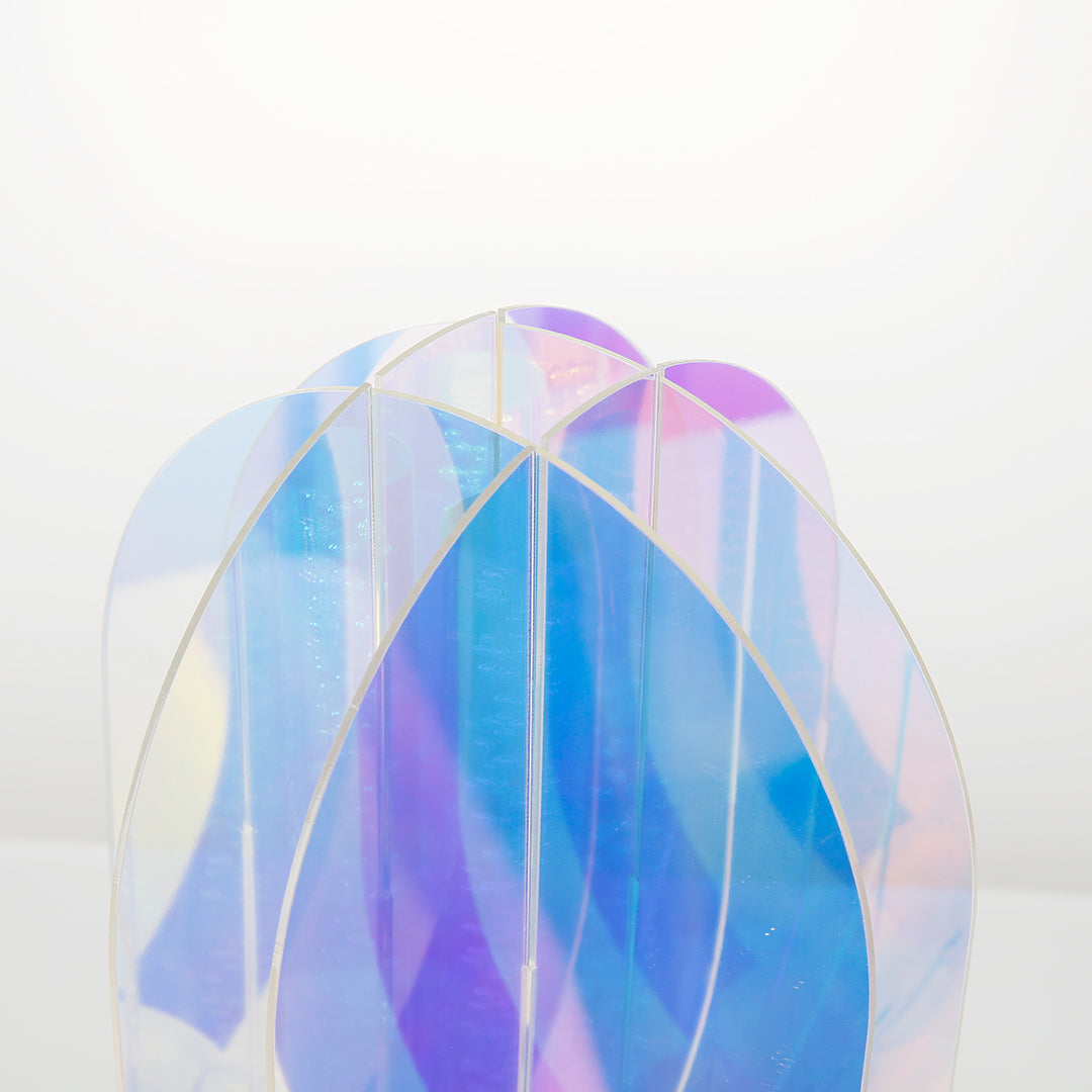 Aurora Prism LED Table Lamp – Modern Aluminum & Acrylic Accent Light