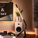 Tripod LED Table Lamp with 360° Rotating Head, Eye-Care Dimmable Light