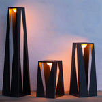 Modern Minimalist Outdoor Bollard Landscape Light with IP65 Waterproof Rating