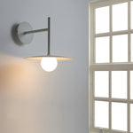 Modern Industrial LED Wall Sconce with Adjustable Arm for Reading