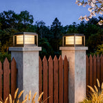 Modern Outdoor Pillar Lights Waterproof LED Column Lamp for Courtyard