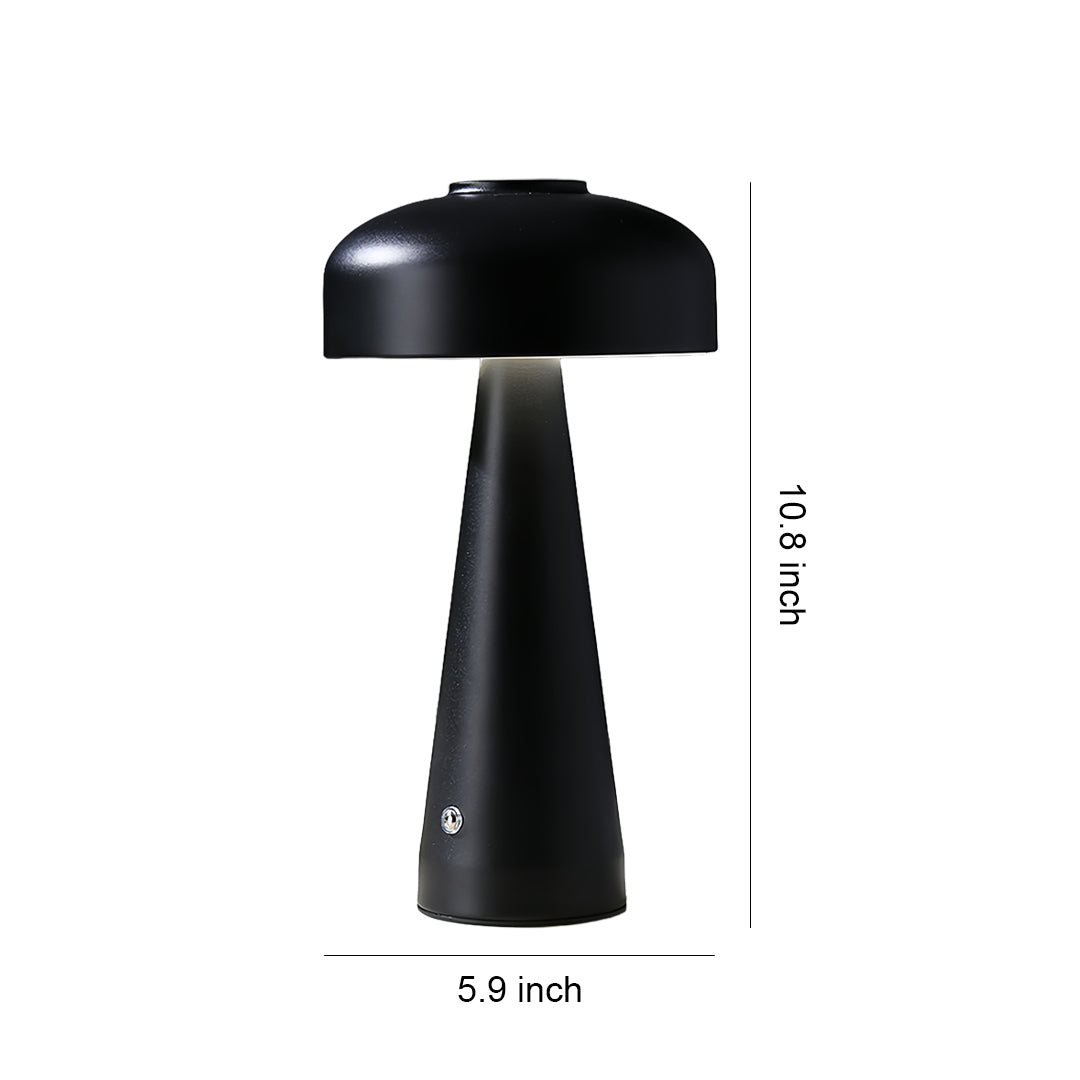 Mushroom Table Lamp with Touch Dimming, Portable LED Accent Light