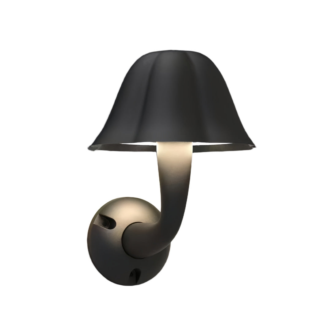 Mushroom Outdoor Wall Light – Modern Minimalist Waterproof Sconce