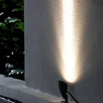 LumaWall Outdoor LED Wall Wash Light in Gray Aluminum