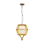 Japanese Lantern Pendant Light – Waterproof Outdoor Ceiling Lamp