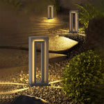 Modern LED Bollard Light for Pathways & Gardens | Stainless Steel