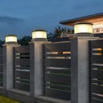 Modern Minimalist Stainless Steel LED Pillar Light for Outdoor Columns