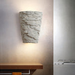 Cement Wall Sconce with Upward Light for Modern Interiors