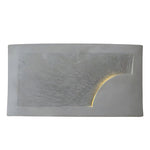 Cement Wall Sconce with Upward Light for Modern Interiors