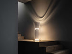 Bamboo Glass Floor Lamp