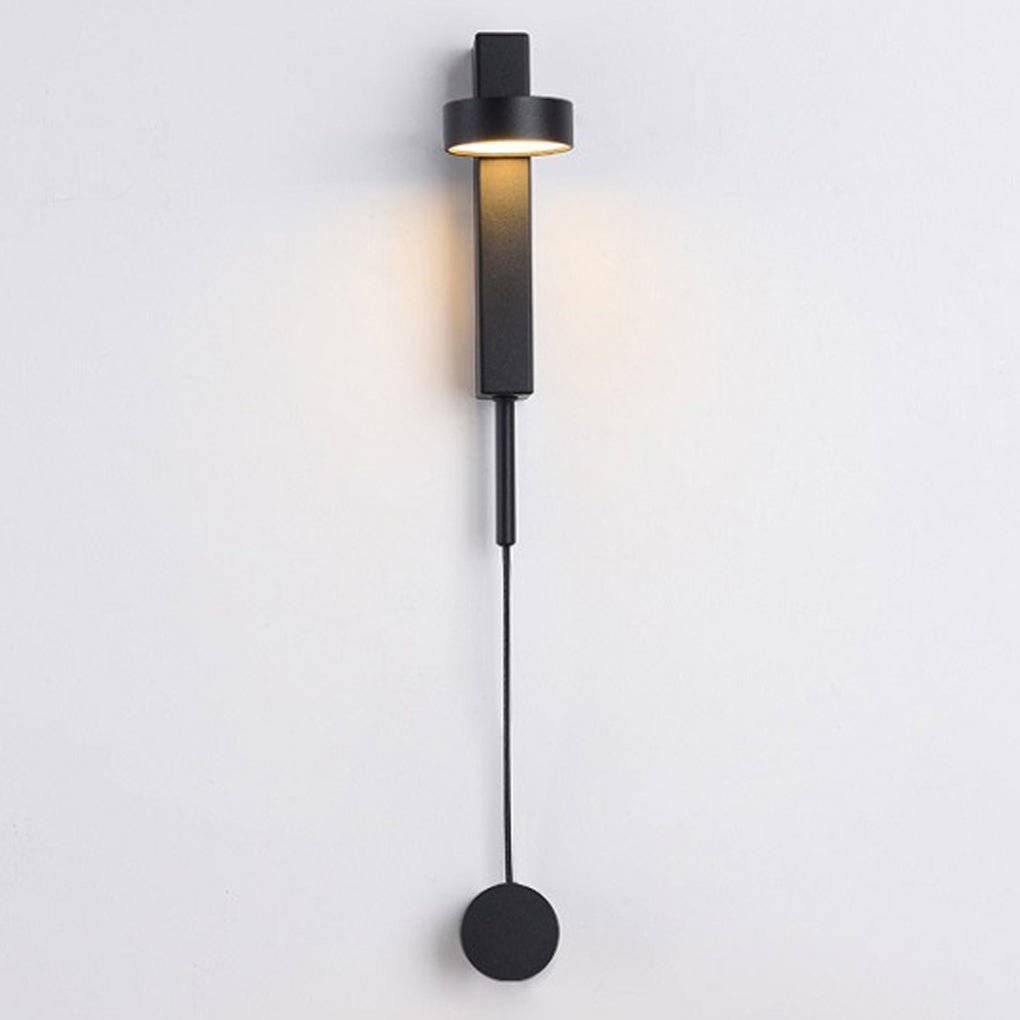 Nordic 180 Rotatable Adjustable Led Rotary Switch Wall Lamp For Bedside Aisle