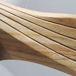 Nordic 52-Inch Wooden Ceiling Fan with LED Light and Remote