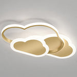 Arc Cloud LED Flush Mount Ceiling Light – Nordic Modern Dimmable