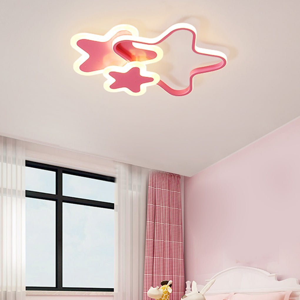 Nordic Creative Cartoon Ceiling Lamp For Bedroom Childrens Room