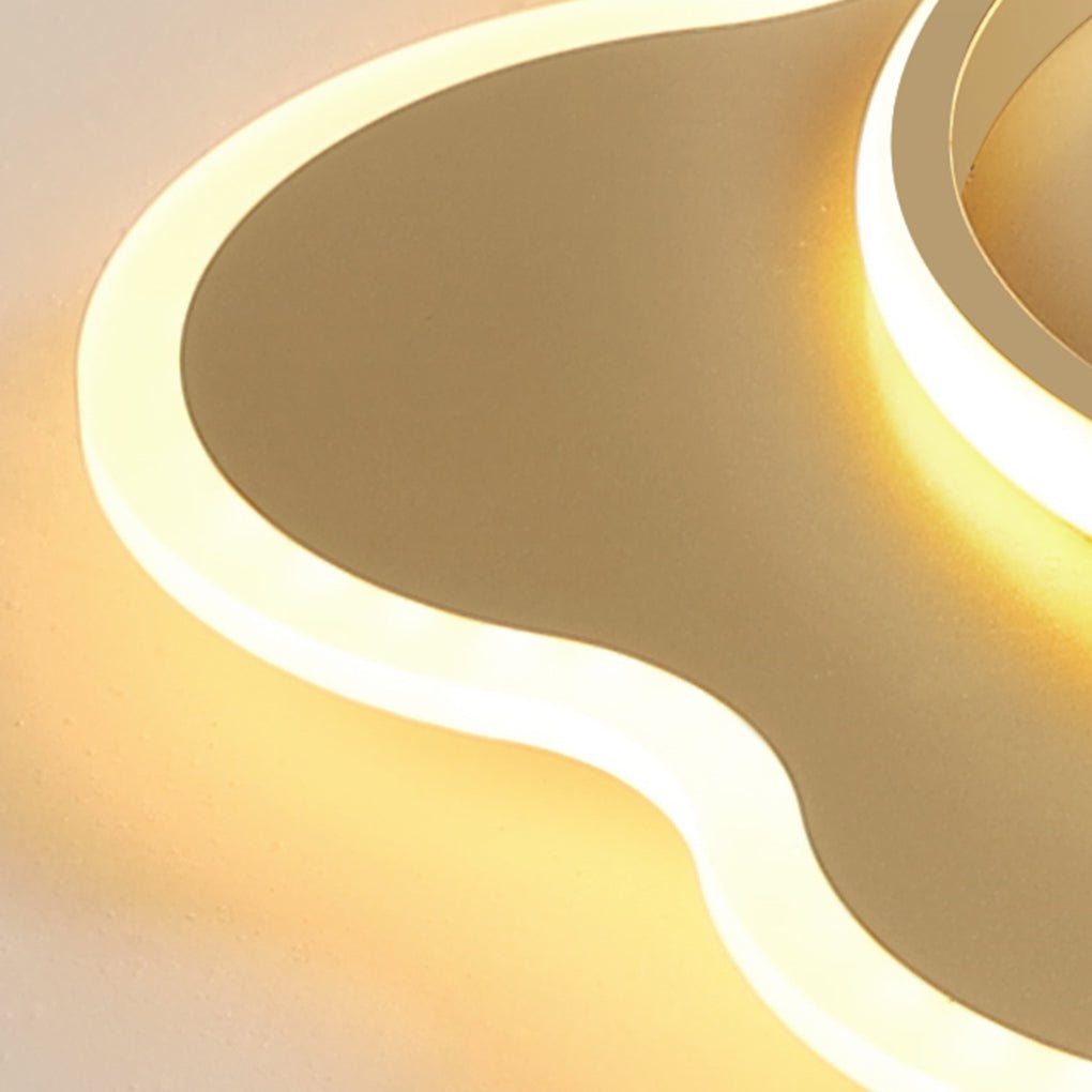 Nordic Creative Cloud Shape Personalized Decorative Led Ceiling Lamp For Kids Room