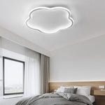 Nordic Creative Ultra Thin Cloud Shape Three Color Adjustable Led Ceiling Lamps
