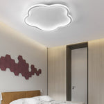 Nordic Creative Ultra Thin Cloud Shape Three Color Adjustable Led Ceiling Lamps