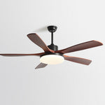 Nordic Frequency Conversion Dimmable Led Ceiling Fan Lamp With Remote Control