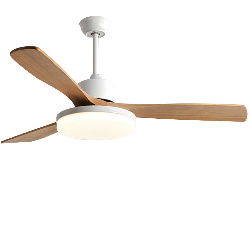 Nordic Frequency Conversion Dimmable Led Ceiling Fan Lamp With Remote Control