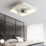 Nordic Inverter Ceiling Fan Light Ultra Thin Silent Ceiling Fan Lamp Intelligent