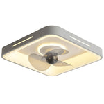 Nordic Inverter Ceiling Fan Light Ultra Thin Silent Ceiling Fan Lamp Intelligent