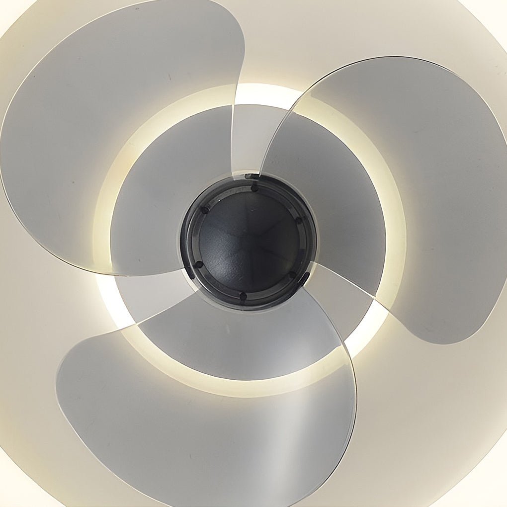 Nordic Inverter Ceiling Fan Light Ultra Thin Silent Ceiling Fan Lamp Intelligent