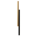 Nordic Minimalist Vertical LED Wall Sconce with Dual Light Strips