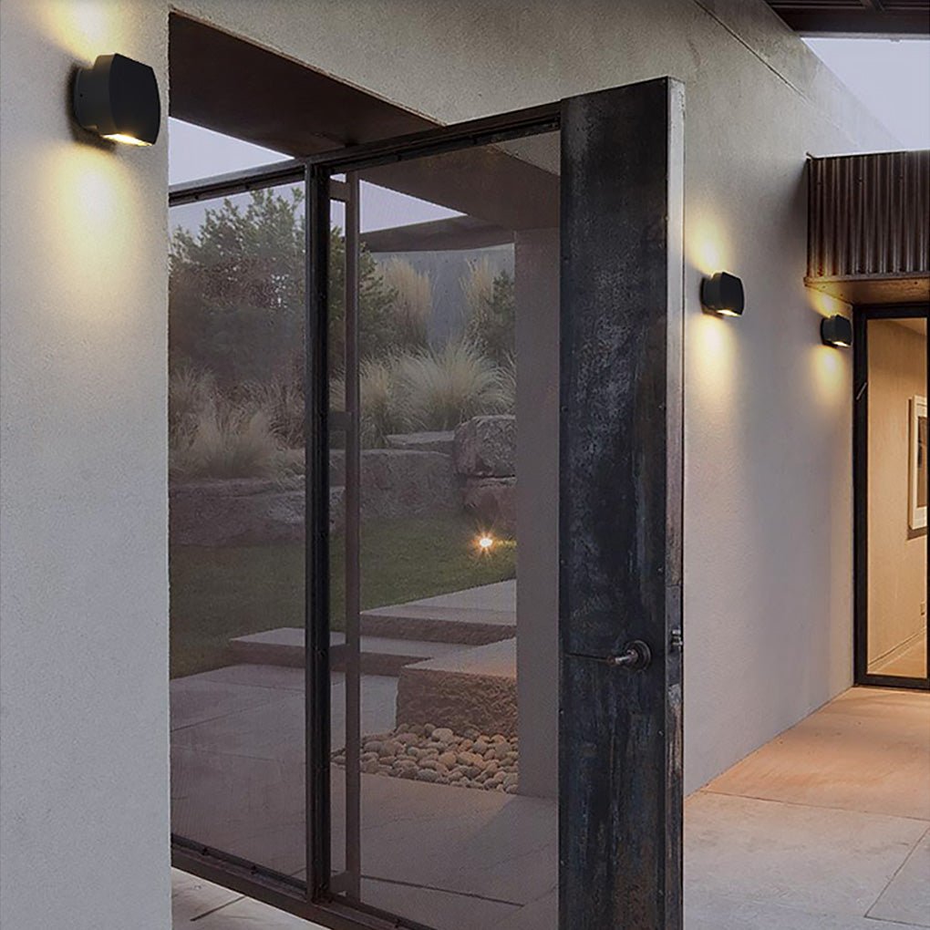 Nordic Minimalist Outdoor Led Waterproof Wall Light For Villa Courtyard Aisle