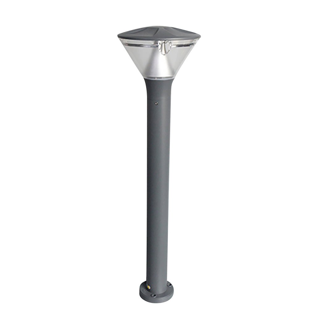 Nordic Round LED Outdoor Wall Sconce and Post Light in Die-Cast Aluminum