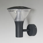 Nordic Round LED Outdoor Wall Sconce and Post Light in Die-Cast Aluminum