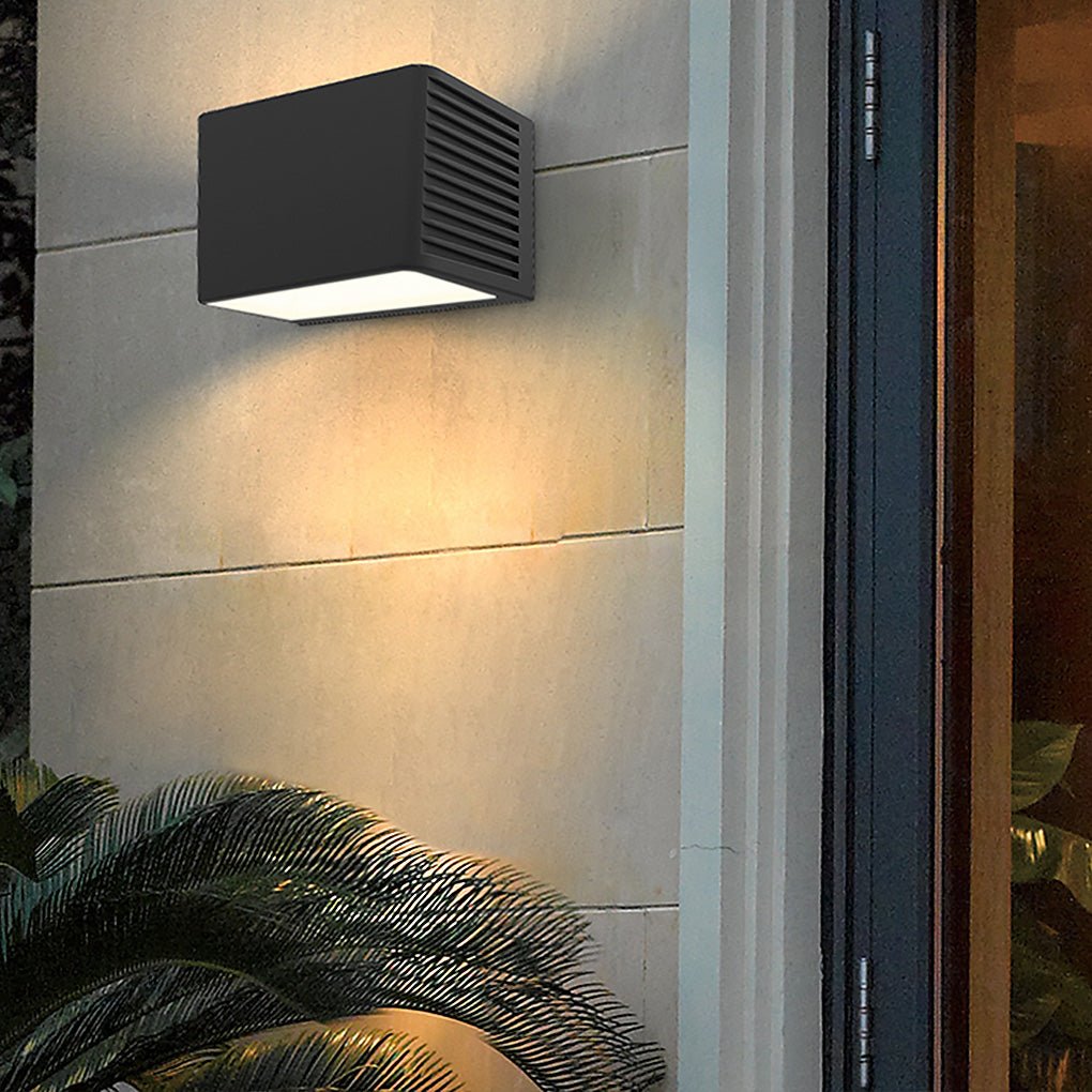 Nordic Minimalist Waterproof Led Wall Light For Outdoor Courtyard Balcony Aisle