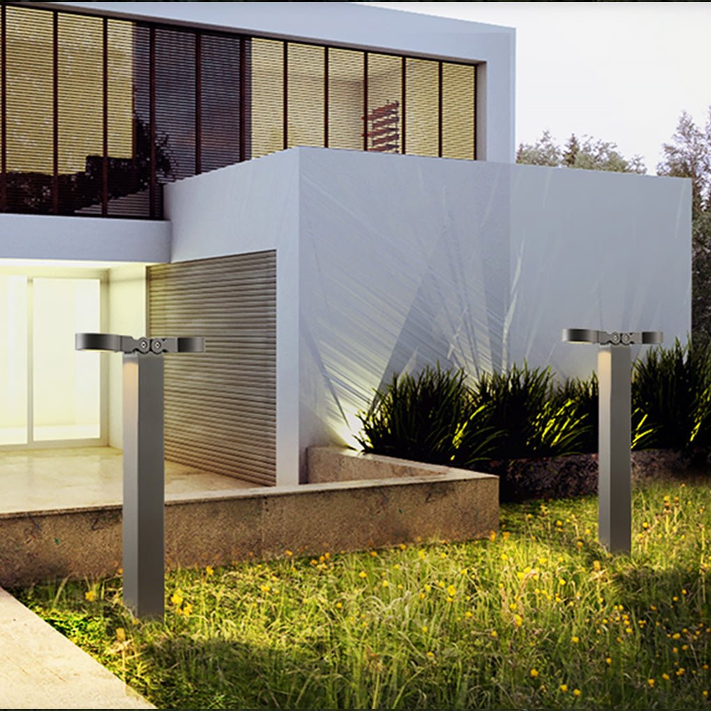 Nordic Minimalist Adjustable LED Lawn Light for Modern Landscapes