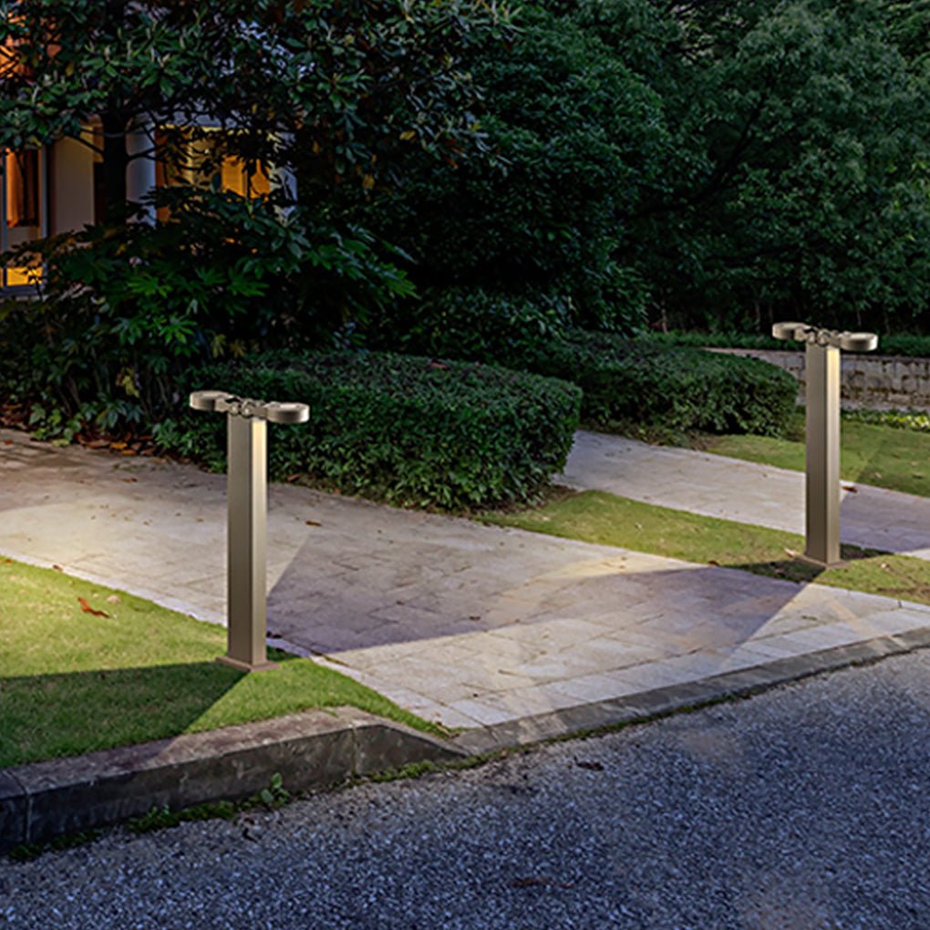 Nordic Minimalist Adjustable LED Lawn Light for Modern Landscapes