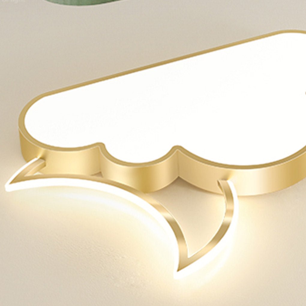 Nordic Modern Creative Cartoon Three Tone Light Led Decorative Ceiling Lamps