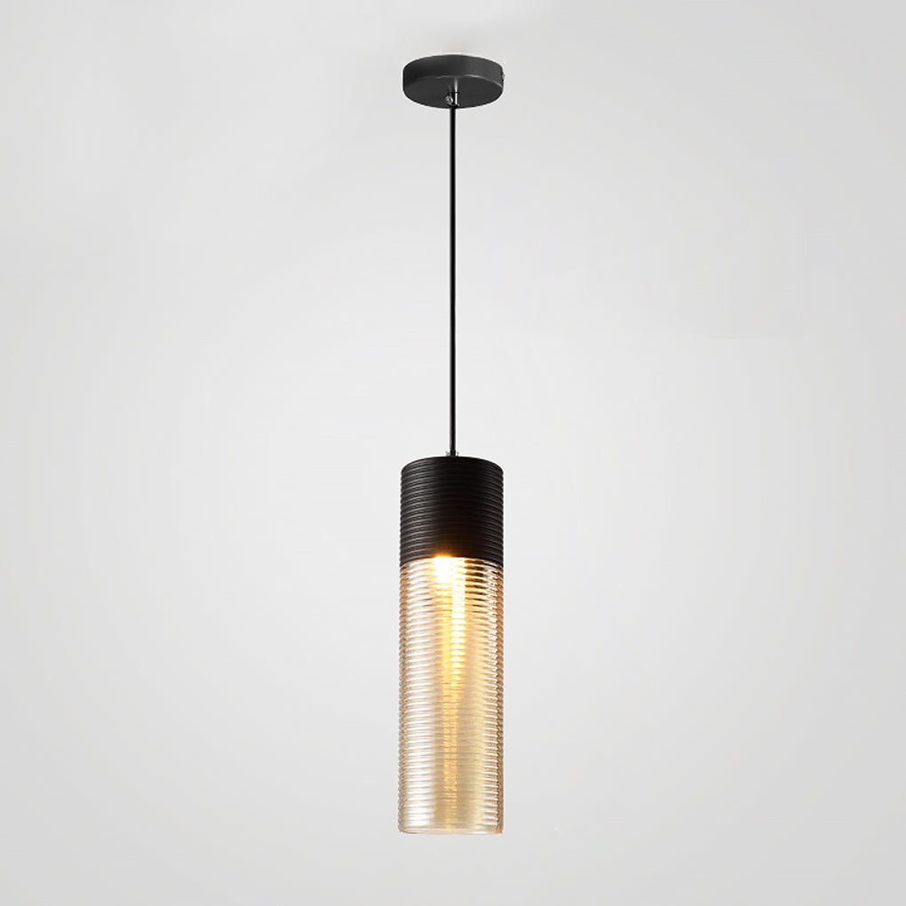 Nordic Spiral Glass Pendant Chandelier for Modern Dining Room and Bedroom