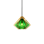 Nordic Postmodern Personality Art Glass Pendant Light For Bedside Bar