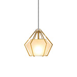 Nordic Postmodern Personality Art Glass Pendant Light For Bedside Bar