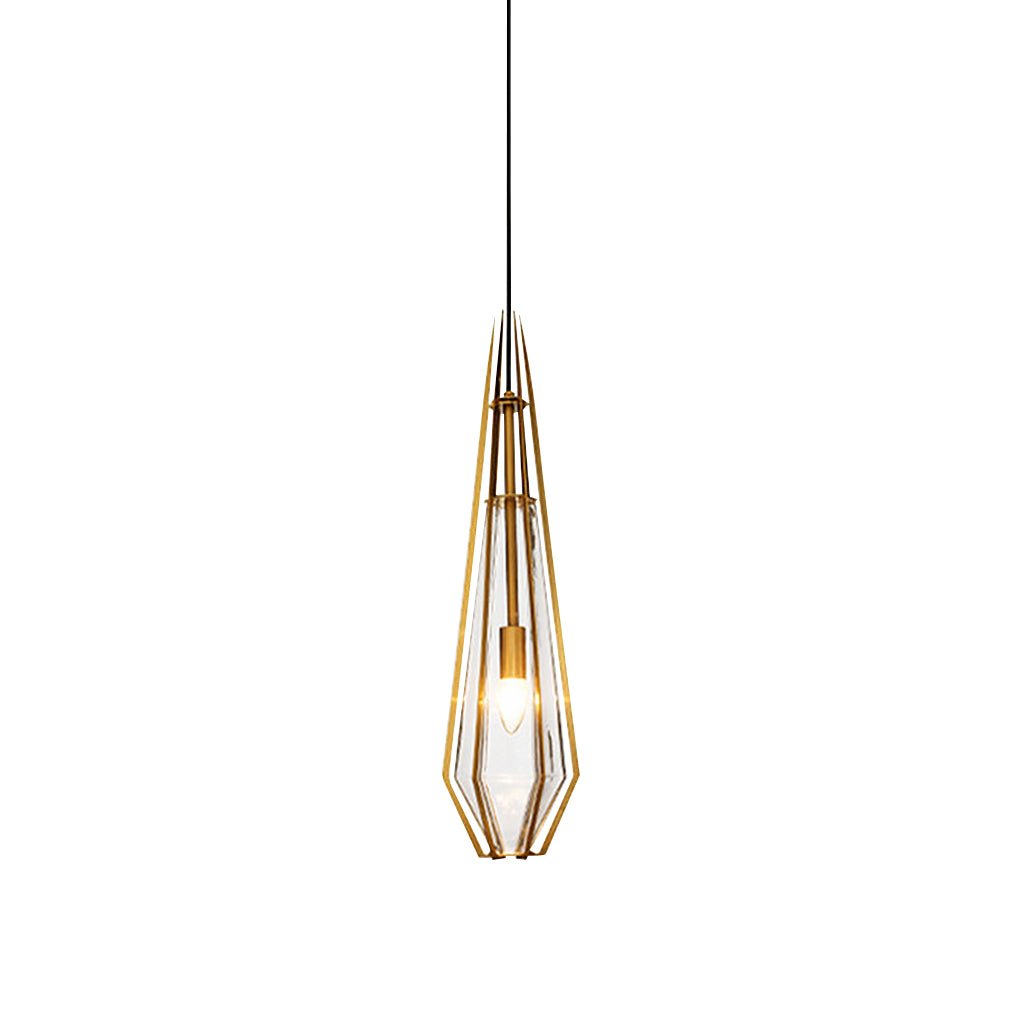 Nordic Postmodern Personality Art Glass Pendant Light For Bedside Bar