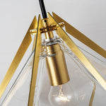 Nordic Postmodern Personality Art Glass Pendant Light For Bedside Bar