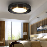 Nordic Round Dimmable Led Ceiling Lights Flush Mount Lighting With Remote Control
