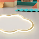 Nordic Ultra Thin Arc Design Cloud Energy Saving Led Decorative Ceiling Lamps