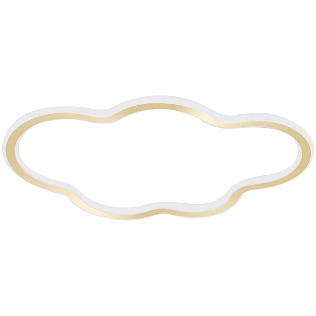 Nordic Ultra Thin Arc Design Cloud Energy Saving Led Decorative Ceiling Lamps
