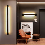 Modern Rotating LED Wall Sconce | Minimalist Nordic Light Bar