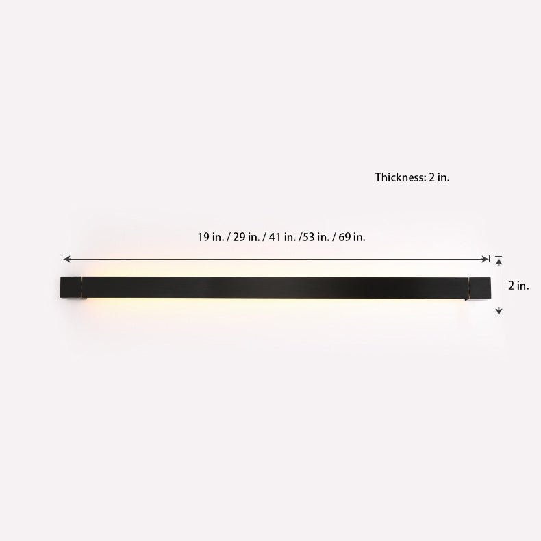 Modern Rotating LED Wall Sconce | Minimalist Nordic Light Bar