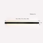 Modern Rotating LED Wall Sconce | Minimalist Nordic Light Bar