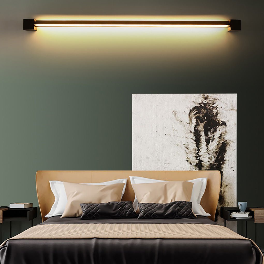 Modern Rotating LED Wall Sconce | Minimalist Nordic Light Bar