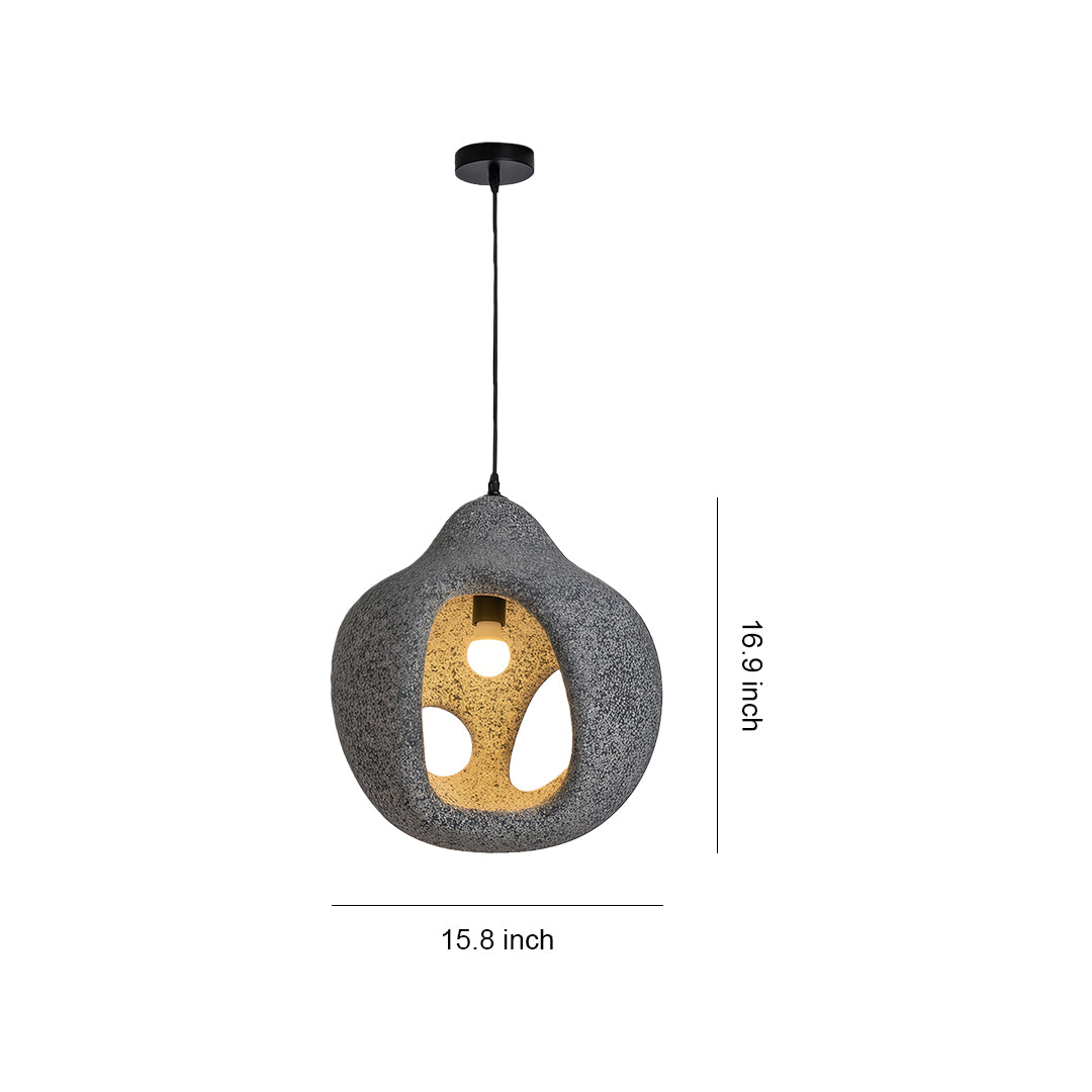 Wabi Sabi Nordic Pendant Light with Adjustable Chain