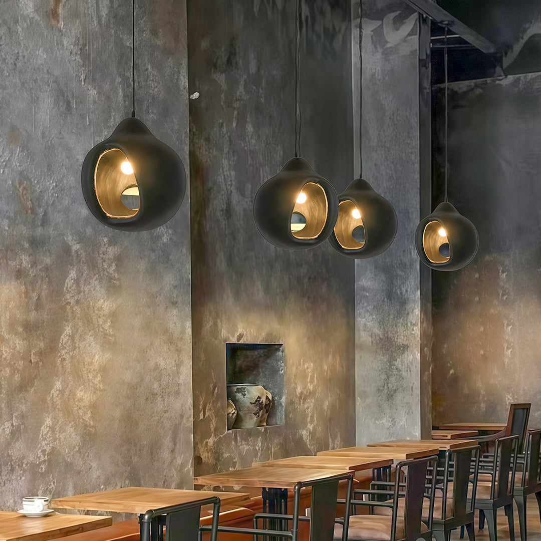 Wabi Sabi Nordic Pendant Light with Adjustable Chain