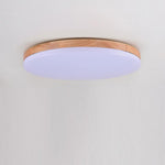 Aurelia Wood & Acrylic LED Flush Mount Ceiling Light